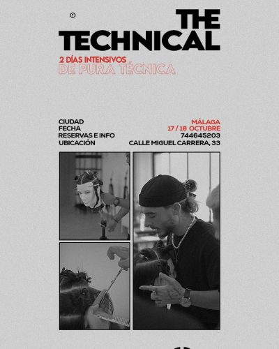 Cartel publicitario del curso The Technical 2