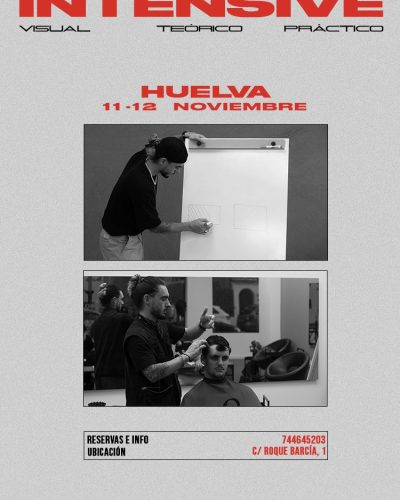 Cartel publicitario Intensive en Huelva